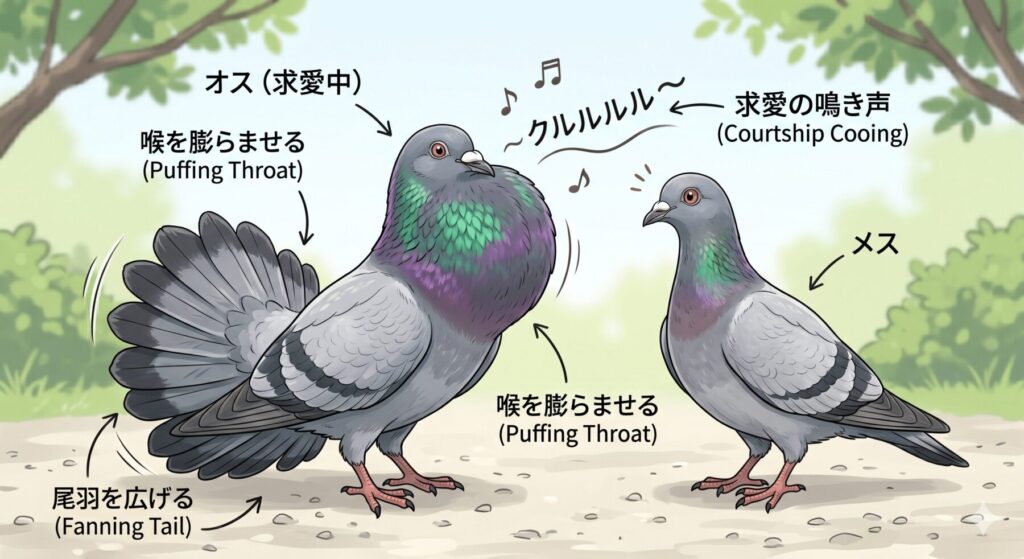 初心者でもわかる確実なオスメスのサイン