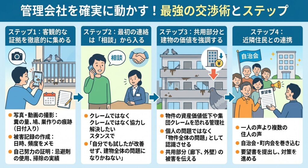 管理会社を確実に動かす！最強の交渉術とステップ